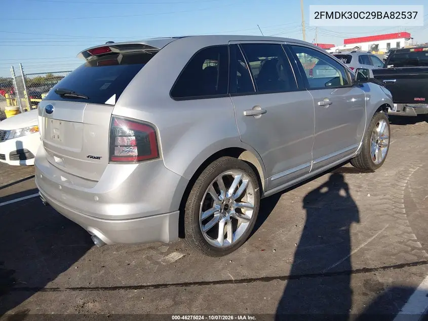 2009 FORD EDGE VIN 2FMDK30C29BA82537 — фото 4