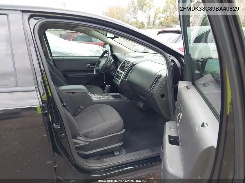 2009 FORD EDGE VIN 2FMDK38C89BA40829 — фото 5