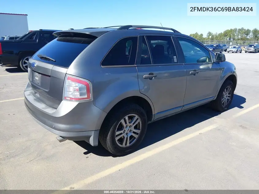2009 FORD EDGE VIN 2FMDK36C69BA83424 — фото 4