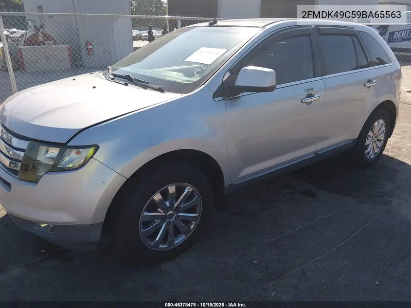 2009 FORD EDGE VIN 2FMDK49C59BA65563 — фото 2