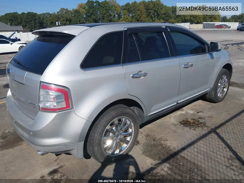 2009 FORD EDGE VIN 2FMDK49C59BA65563 — фото 4