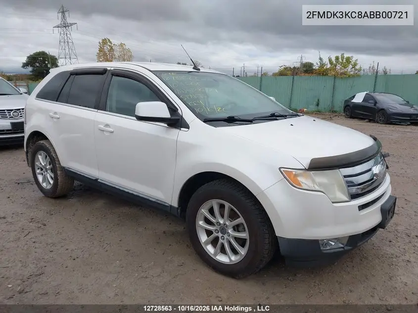 FORD EDGE 2010, VIN 2FMDK3KC8ABB00721