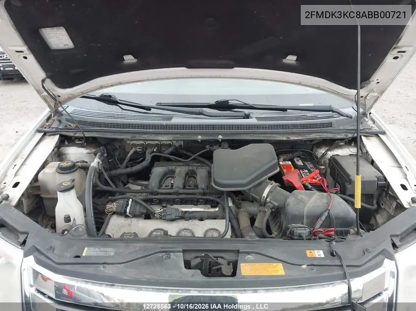 2010 FORD EDGE VIN 2FMDK3KC8ABB00721 — фото 10