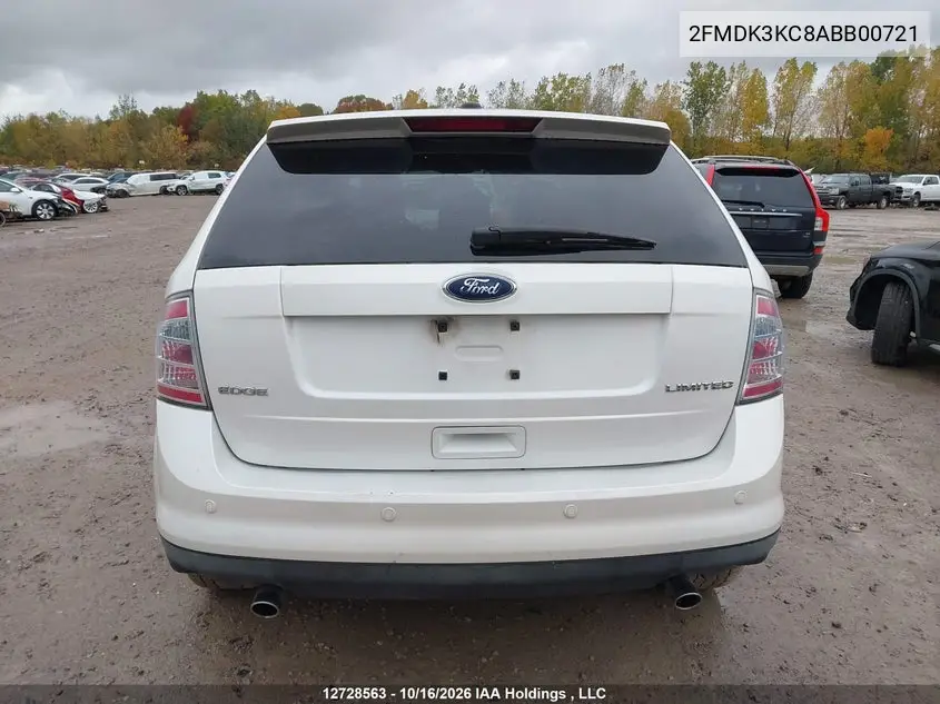 2010 FORD EDGE VIN 2FMDK3KC8ABB00721 — фото 17
