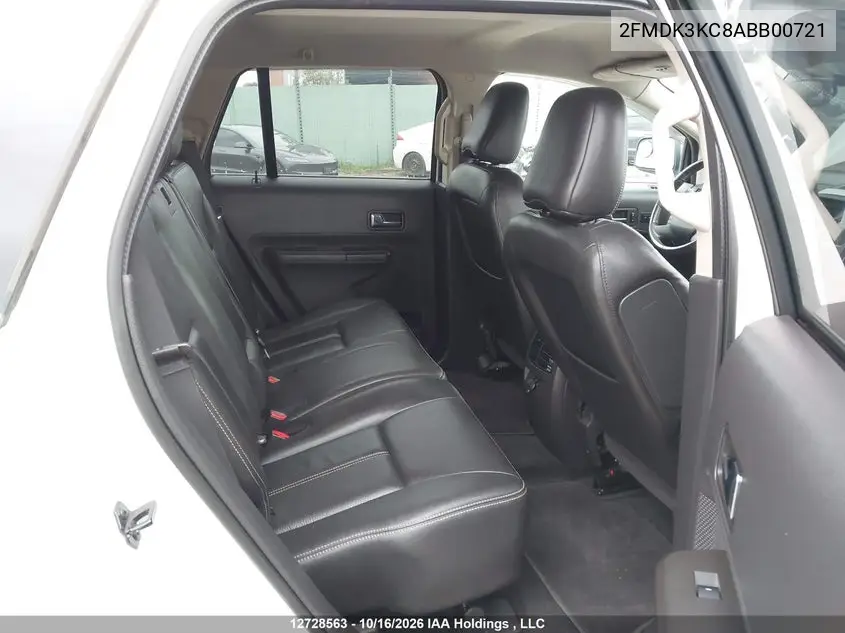 2010 FORD EDGE VIN 2FMDK3KC8ABB00721 — фото 8