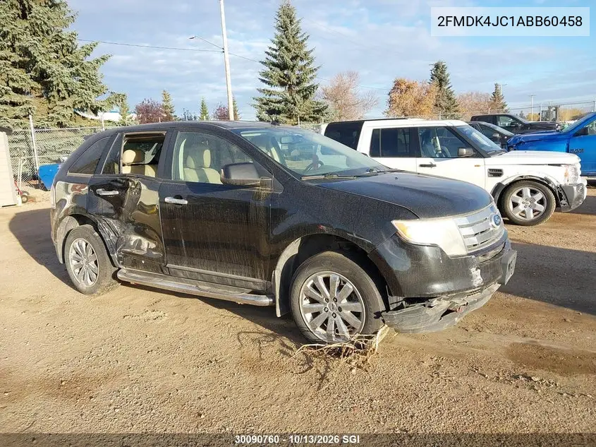 FORD EDGE 2010, VIN 2FMDK4JC1ABB60458