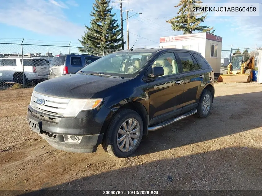 2010 FORD EDGE VIN 2FMDK4JC1ABB60458 — фото 2