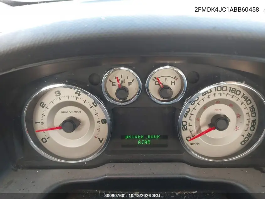 2010 FORD EDGE VIN 2FMDK4JC1ABB60458 — фото 7