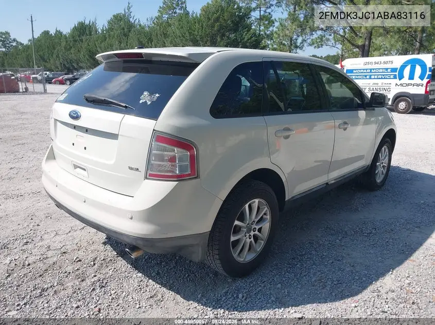 2010 FORD EDGE VIN 2FMDK3JC1ABA83116 — фото 4