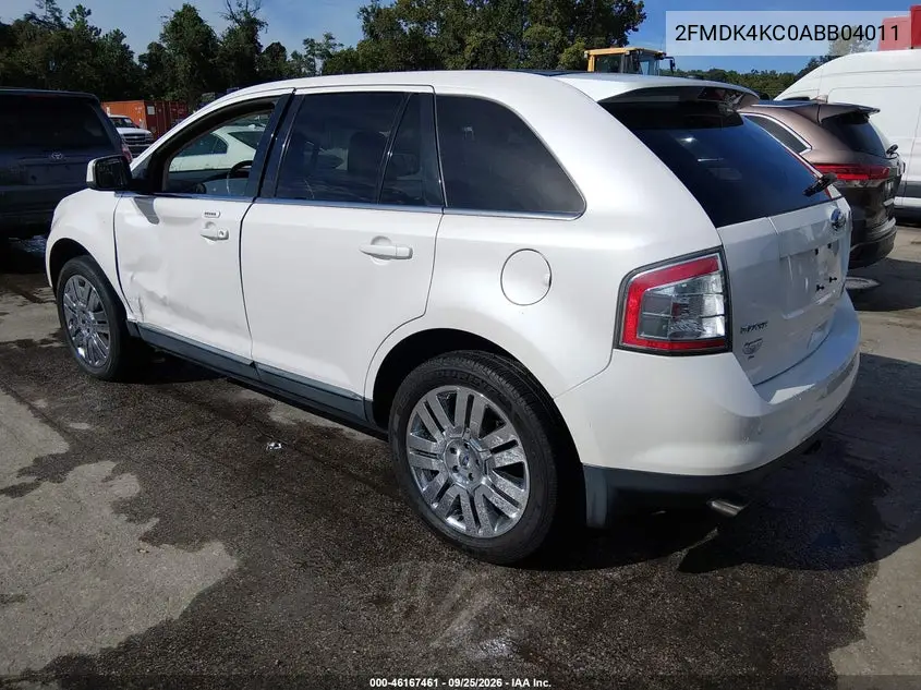 2010 FORD EDGE VIN 2FMDK4KC0ABB04011 — фото 3