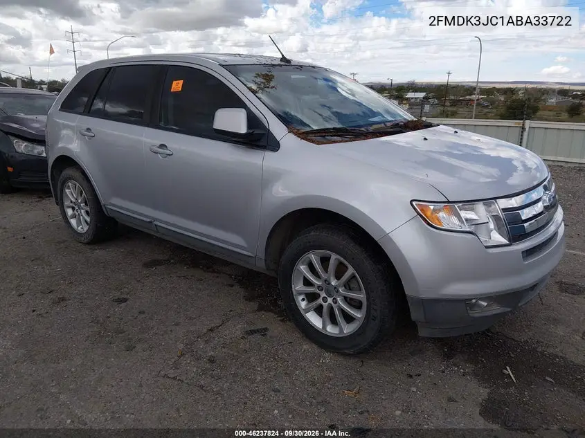 FORD EDGE 2010, VIN 2FMDK3JC1ABA33722