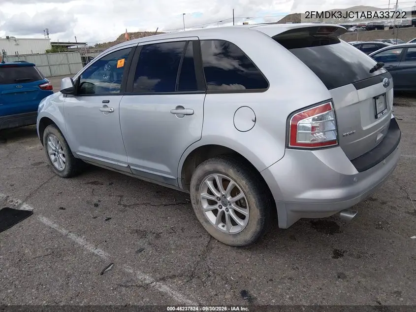 2010 FORD EDGE VIN 2FMDK3JC1ABA33722 — фото 3