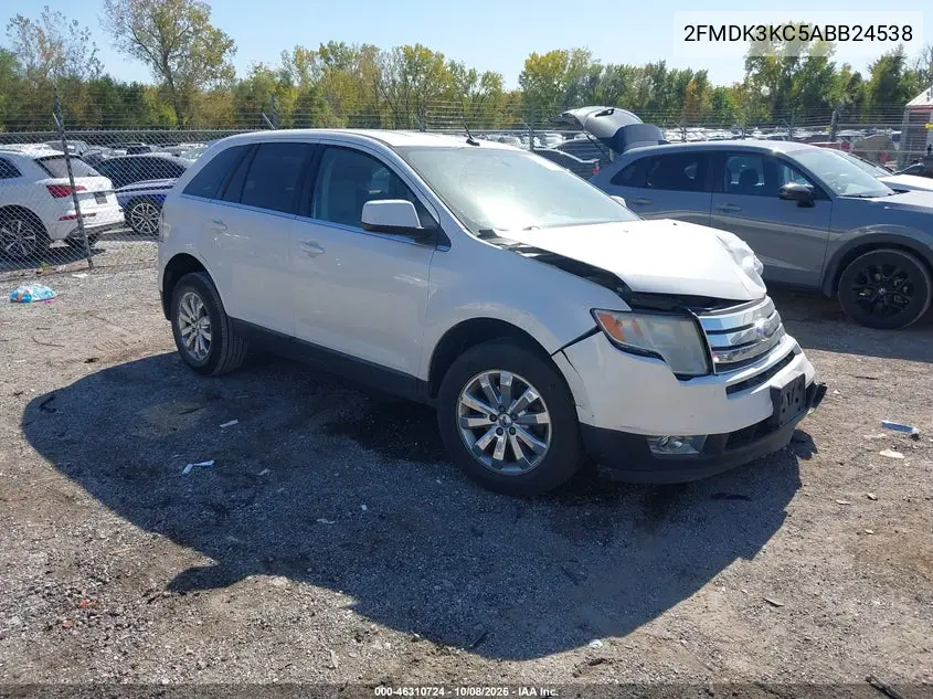 FORD EDGE 2010, VIN 2FMDK3KC5ABB24538