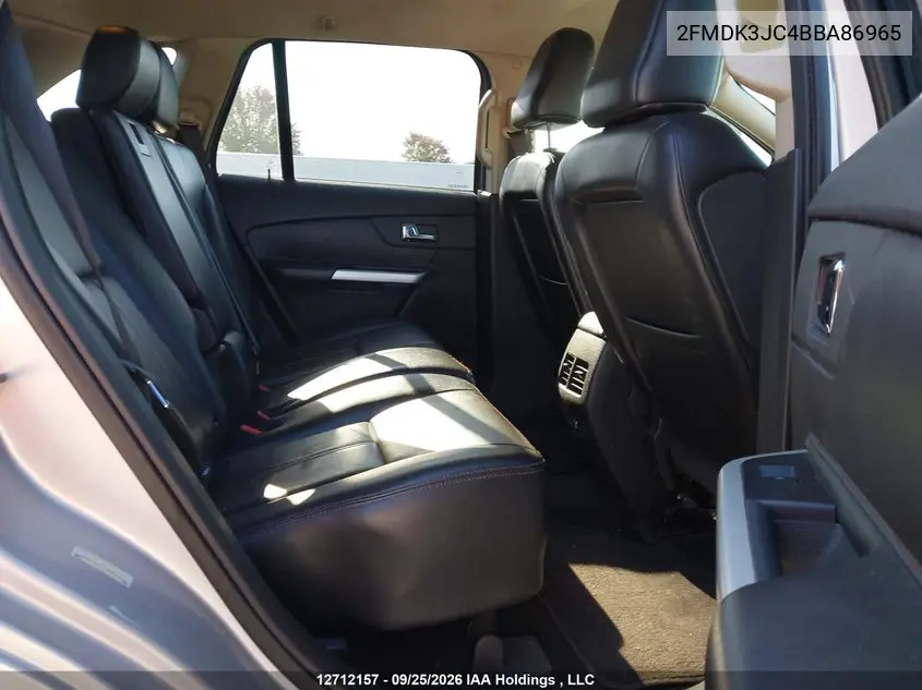 2011 FORD EDGE VIN 2FMDK3JC4BBA86965 — фото 8