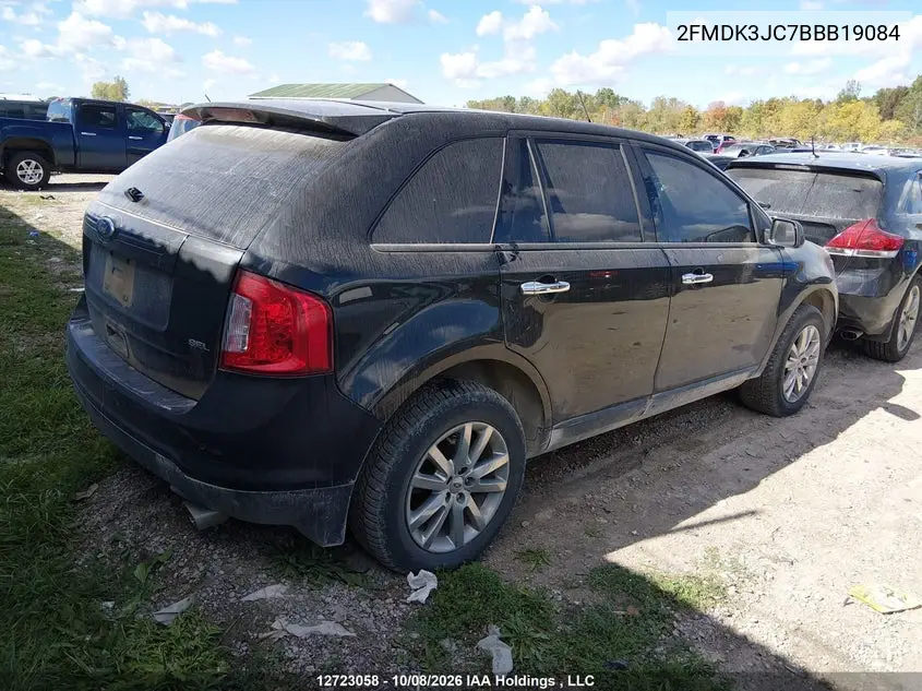 2011 FORD EDGE VIN 2FMDK3JC7BBB19084 — фото 4