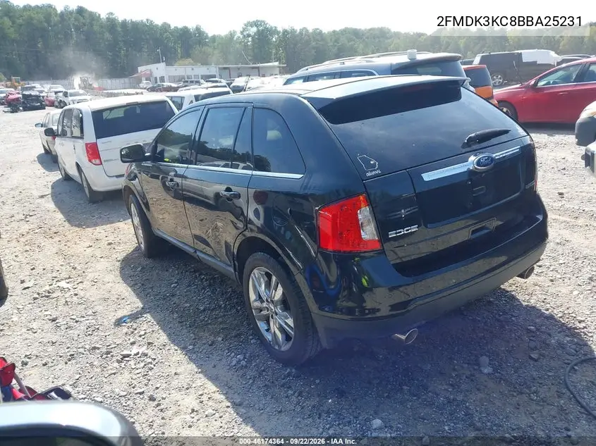 2011 FORD EDGE VIN 2FMDK3KC8BBA25231 — фото 3