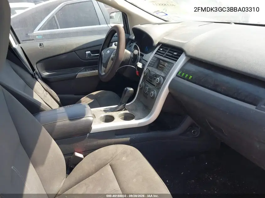 2011 FORD EDGE VIN 2FMDK3GC3BBA03310 — фото 5