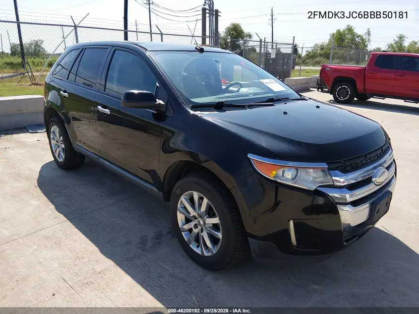 FORD EDGE 2011, VIN 2FMDK3JC6BBB50181