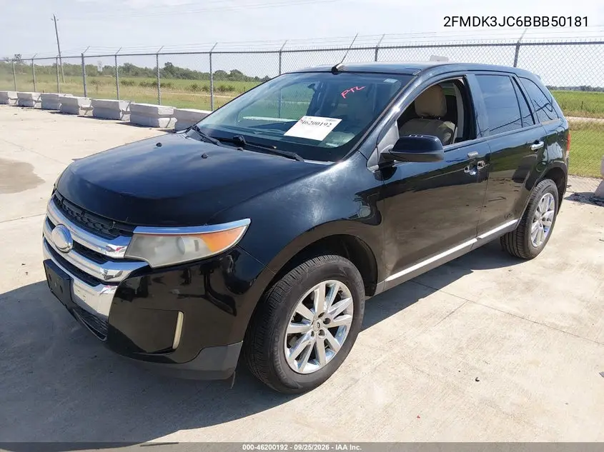 2011 FORD EDGE VIN 2FMDK3JC6BBB50181 — фото 2