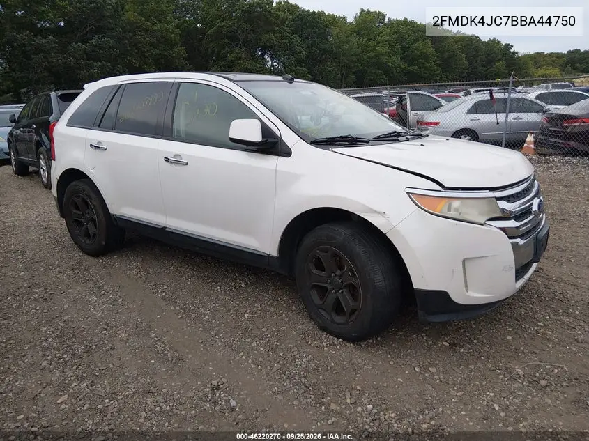 FORD EDGE 2011, VIN 2FMDK4JC7BBA44750