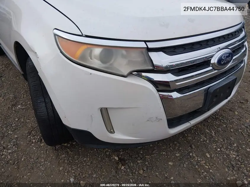 2011 FORD EDGE VIN 2FMDK4JC7BBA44750 — фото 6