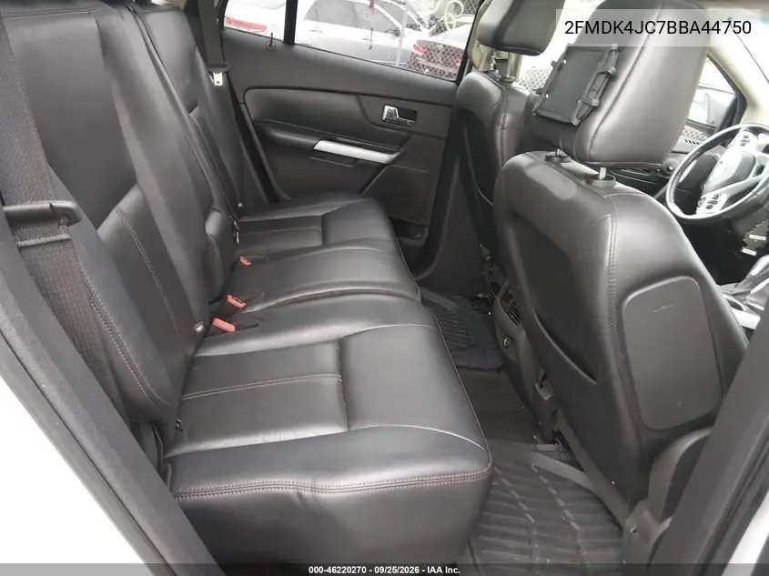 2011 FORD EDGE VIN 2FMDK4JC7BBA44750 — фото 8