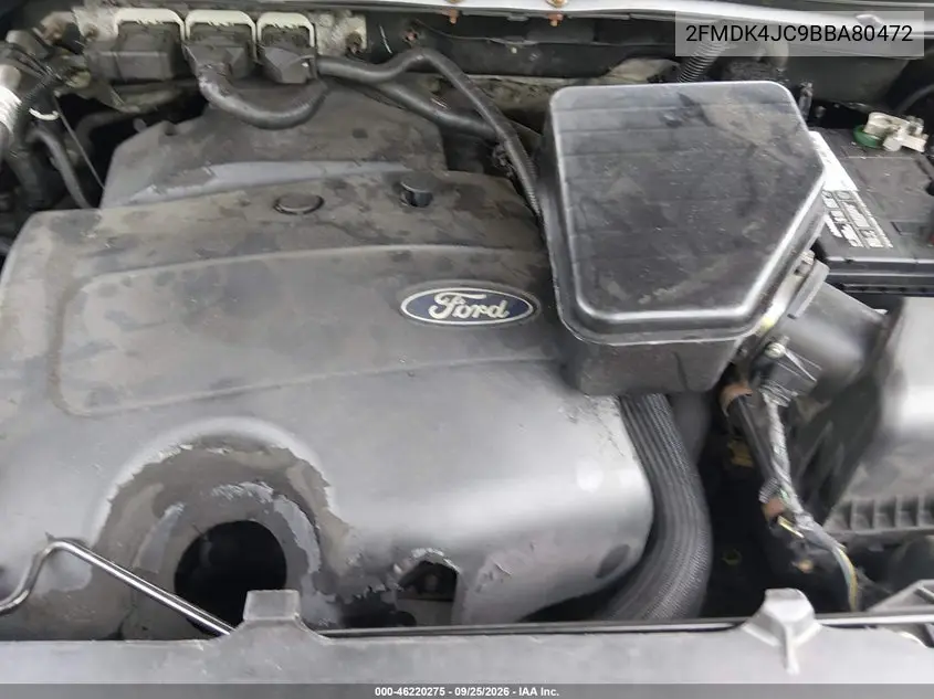 2011 FORD EDGE VIN 2FMDK4JC9BBA80472 — фото 10