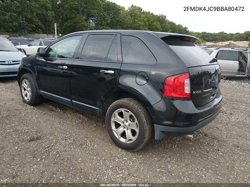2011 FORD EDGE VIN 2FMDK4JC9BBA80472 — фото 3
