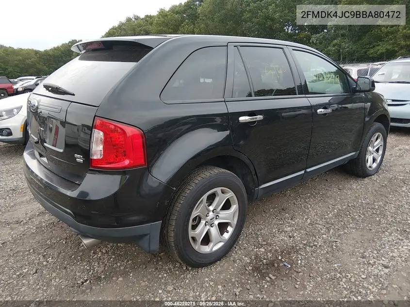 2011 FORD EDGE VIN 2FMDK4JC9BBA80472 — фото 4