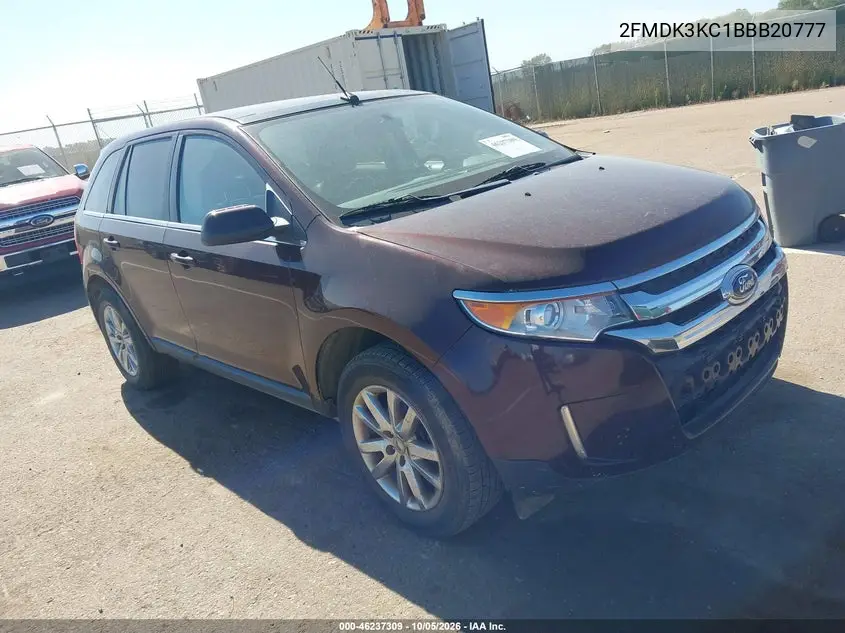 FORD EDGE 2011, VIN 2FMDK3KC1BBB20777