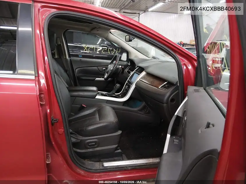 2011 FORD EDGE VIN 2FMDK4KCXBBB40693 — фото 5