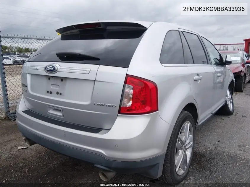 2011 FORD EDGE VIN 2FMDK3KC9BBA33936 — фото 4