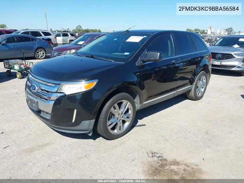 2011 FORD EDGE VIN 2FMDK3KC9BBA56584 — фото 2