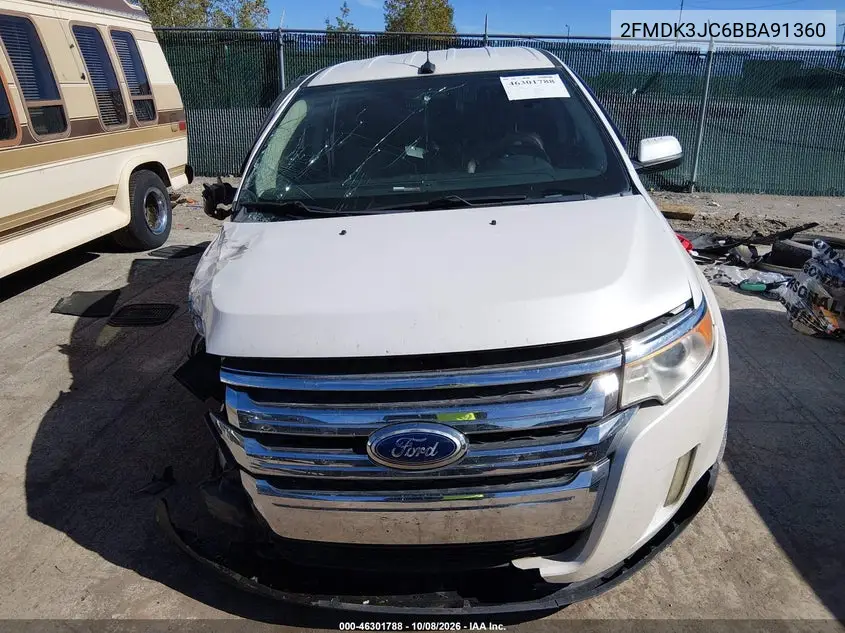 2011 FORD EDGE VIN 2FMDK3JC6BBA91360 — фото 12