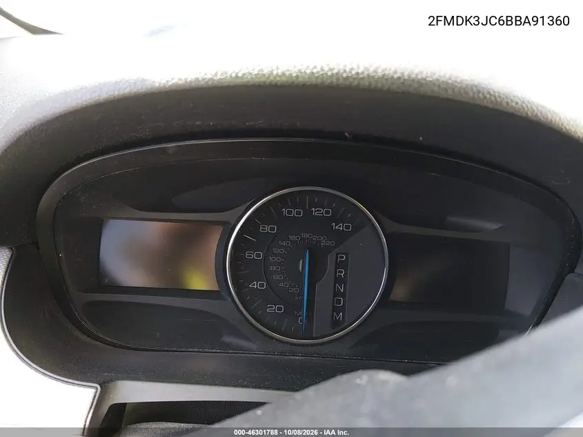 2011 FORD EDGE VIN 2FMDK3JC6BBA91360 — фото 15