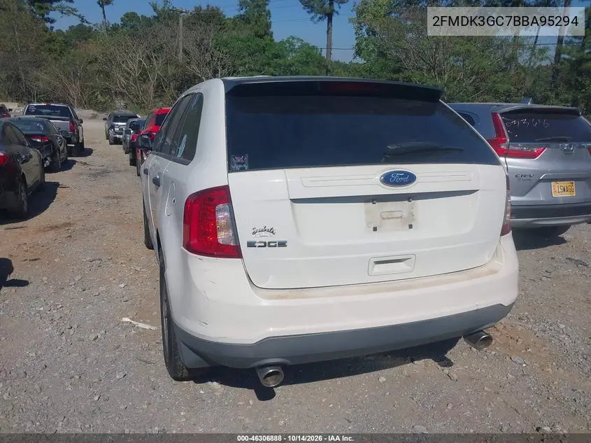 2011 FORD EDGE VIN 2FMDK3GC7BBA95294 — фото 3