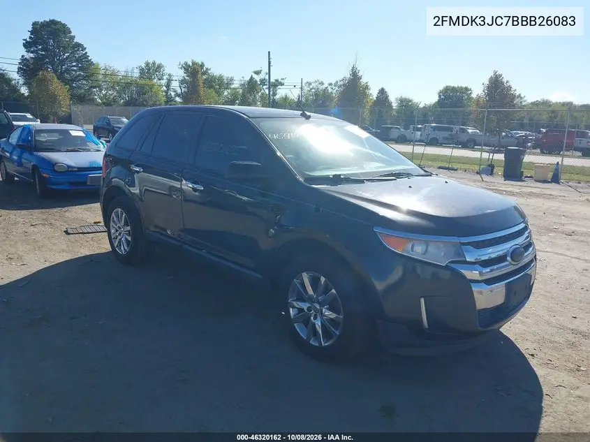 FORD EDGE 2011, VIN 2FMDK3JC7BBB26083