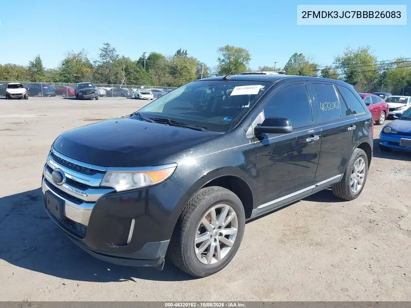 2011 FORD EDGE VIN 2FMDK3JC7BBB26083 — фото 2