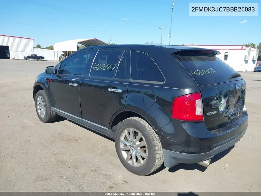 2011 FORD EDGE VIN 2FMDK3JC7BBB26083 — фото 3