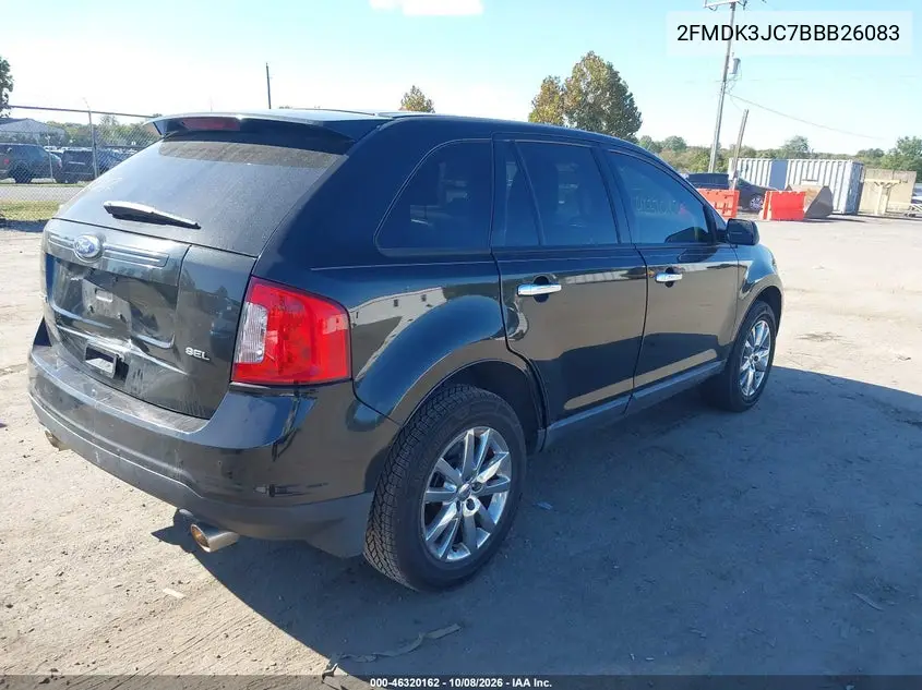 2011 FORD EDGE VIN 2FMDK3JC7BBB26083 — фото 4