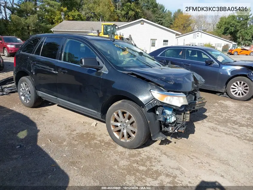 FORD EDGE 2011, VIN 2FMDK3KC3BBA05436