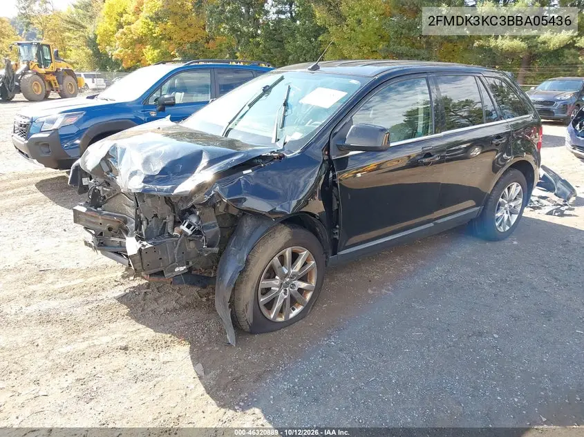 2011 FORD EDGE VIN 2FMDK3KC3BBA05436 — фото 2