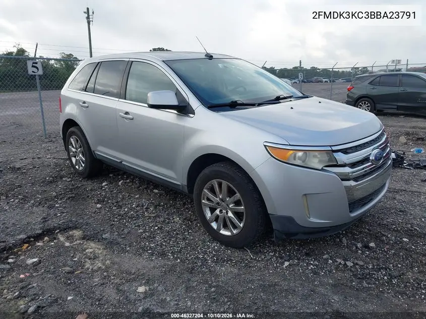FORD EDGE 2011, VIN 2FMDK3KC3BBA23791