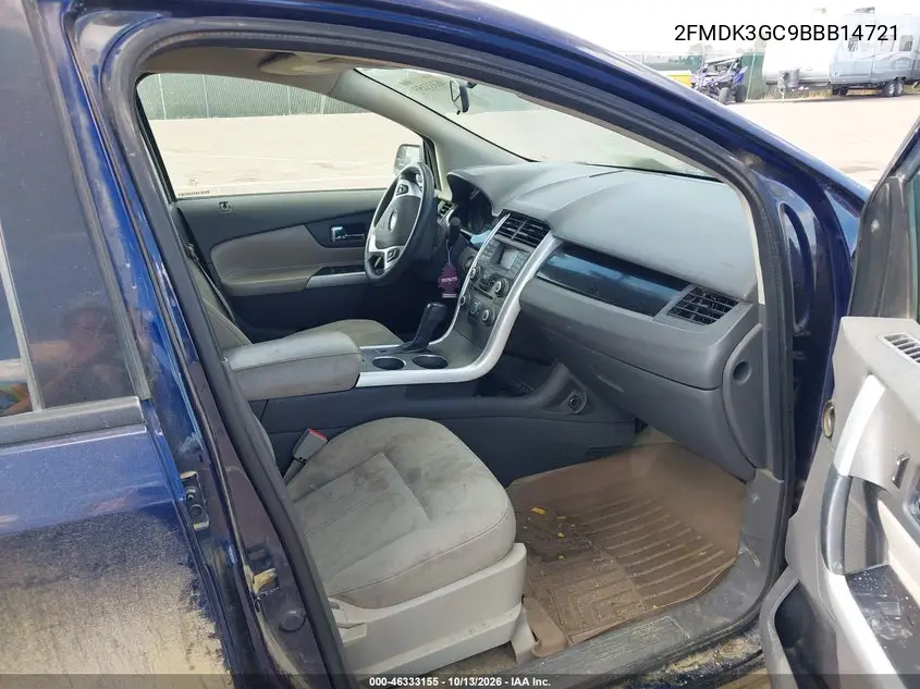2011 FORD EDGE VIN 2FMDK3GC9BBB14721 — фото 5