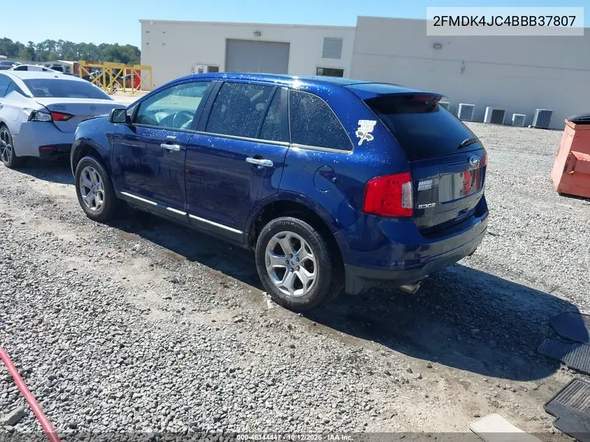 2011 FORD EDGE VIN 2FMDK4JC4BBB37807 — фото 3
