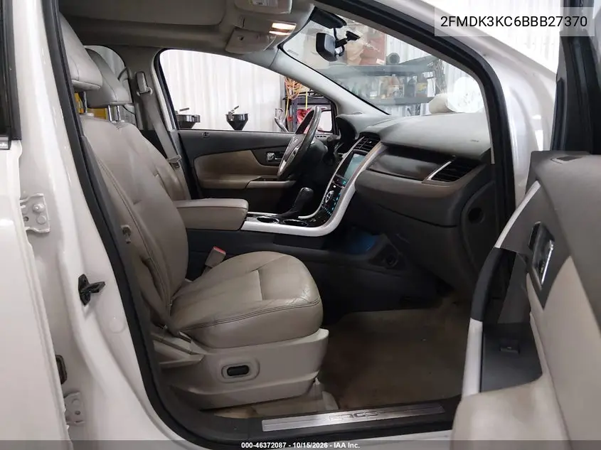 2011 FORD EDGE VIN 2FMDK3KC6BBB27370 — фото 5