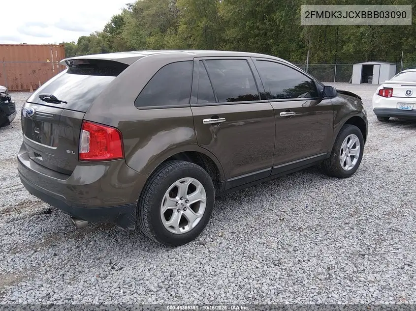2011 FORD EDGE VIN 2FMDK3JCXBBB03090 — фото 4