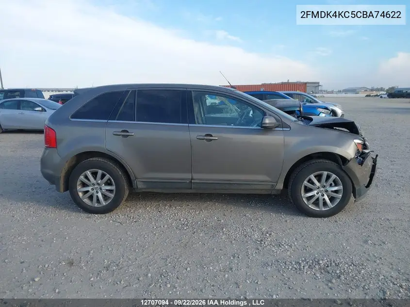 2012 FORD EDGE VIN 2FMDK4KC5CBA74622 — фото 13