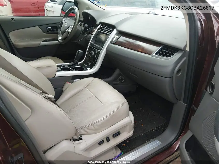 2012 FORD EDGE VIN 2FMDK3KC8CBA26817 — фото 5
