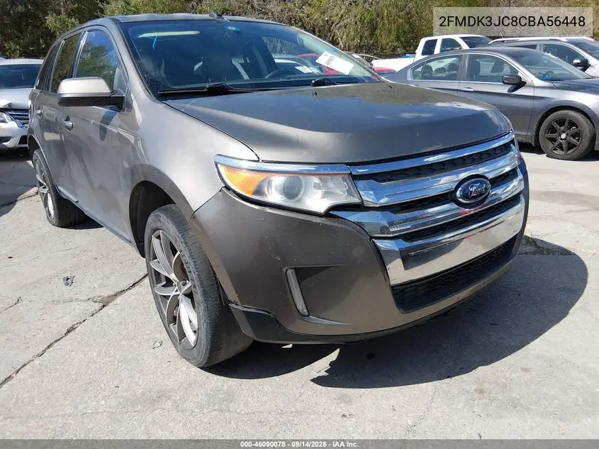 FORD EDGE 2012, VIN 2FMDK3JC8CBA56448